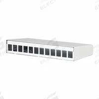 METZ CONNECT RJ45 Housing: Surface, Steel, RJ45, 12 Ports, Unequipped (MPN 130861-1202KE). Key specifications — Housing Material: Steel; Includes Connector: Unequipped; Mounting Type: Surface; Product Type: Module Housing; Connector Color: White; Connection Type: RJ45.