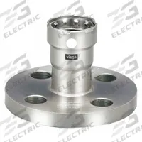 VIEGA MEGAPRESS Crimp Adapter Fitting: 2 in Pipe Size, Press-fit, FKM, 200 psi Max Op Pressure (MPN 95460). Key specifications — Brand: VIEGA MEGAPRESS.