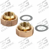 TACO Union: 3/4 in, 110-557, Compatible with Grainger Part No. 33HM88/4JB21, 3/4 in Sweat, Union. Key specifications — Includes: Tail Piece; Manufacturer Part Number: 110-557; Compatible with Manufacturer Model Number: 003-BC4-PNP; Body Material: Bronze; Gasket Material: EPDM.