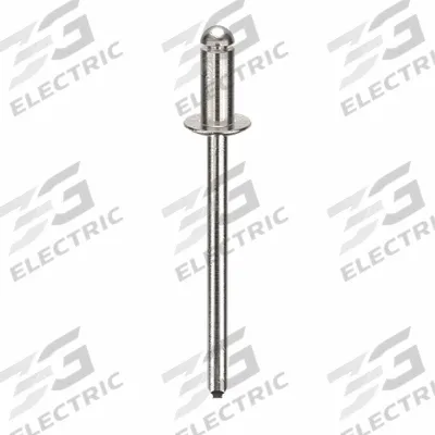 APPROVED VENDOR Blind Rivet,1 3/8 in L,1/8 in dia,PK500: Inch, 1 3/8 in Overall Lg, 9/32 in Body Lg - Domed-Head Blind Rivets