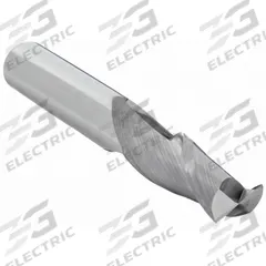 CLEVELAND Square End Mill: Carbide, 2 Flute, 3/8" Mill Dia, 1-3/4" LOC, 4" OAL (MPN C61046)