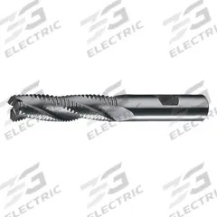 CLEVELAND Roughing End Mill: Cobalt, 6 Flute, Coarse Pitch, 1-1/2" Mill Dia, 2" LOC, 5-1/2" OAL (MPN C75350)