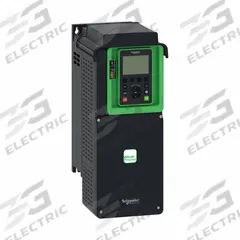 SCHNEIDER Variable Speed Drive: In Phase Three, 380-480V AC, Out Phase Three, 10 hp_15 hp, IP21 (MPN ATV630D11N4US). Key specifications — Style: Chassis; Color: Black/Green; Output Voltage: 380-480V AC; Output Phase: Three.