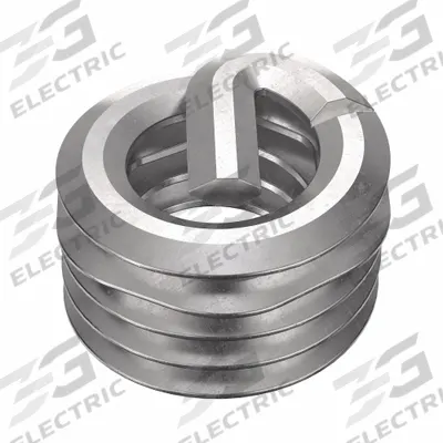 HELI-COIL Helical Insert: Tanged Tang Style, Screw-Locking, M4-0.70 Thread Size, Plain - Screw-Locking Tanged Helical Inserts