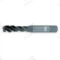 OSG Spiral Flute Tap: M4x0.7 Metric, D4 / 4H-6H, 3 Flute, Modified Bottoming Chamfer (MPN 1755408). Key specifications — attr1299826: D4 / 4H-6H.