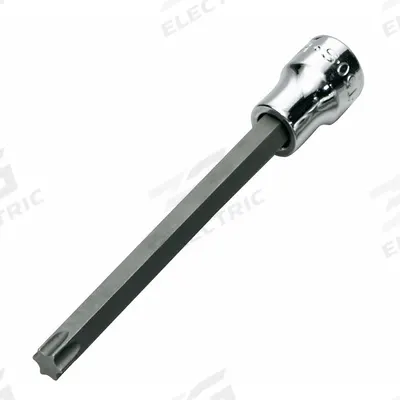 SK PROFESSIONAL TOOLS Socket Bit: 1/4 in Drive Size, Torx Tip, T8 Tip Size, 5 in Overall Lg - Torx Bit Sockets