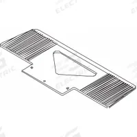 WESCO Hand Truck Nose Plate: 350 lb Load Capacity, 23 1/4 in W x 7 in D, 23 1/4 in W x 7 in D (MPN 274170). Key specifications — Features: Grooved; Manufacturer Part Number: 274170; Accessory Type: Hand Truck Nose Plate.