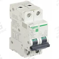 SCHNEIDER IEC Supplementary Protector: 13 A Amps, 14kA at 240V AC, Screw Clamp, C60SP, B (MPN M9F21213). Key specifications — Terminal Connection: Screw Clamp; AC Voltage Rating: 240/415/440V AC; Curve Type: B; DC Voltage Rating: Not Rated; Max. AIR Rating: 14kA at 240V AC; Series: C60SP; Brand: SCHNEIDER.