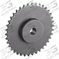 TRITAN Roller Chain Sprocket: 60, For 3/4 in Chain Pitch, 1 1/8 in Bore Dia, 38 Teeth, Steel (MPN 60BS38 X 1 1/8). Key specifications — Brand: TRITAN.