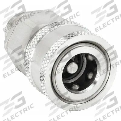 SNAP-TITE Hydraulic Quick Connect Hose Coupling: 3/8 in, 316 Stainless Steel - H Series Hydraulic Quick-Connect Coupling Bodies