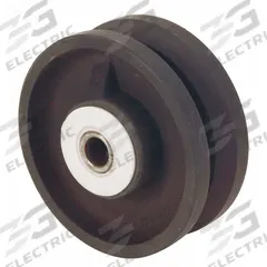 APPROVED VENDOR Track Wheel: 4 in Wheel Dia., 2 in Wheel Wd, 800 lb Load Capacity, Iron, Roller (MPN 1NWF9). Key specifications — attr1099880: No; attr1099886: Black; attr1099891: APPROVED VENDOR.
