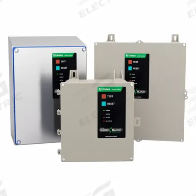 LITTELFUSE Industrial Ground Fault Circuit Interrupter (GFCI): 6 A Amps, 208V AC, Three Phase - Hardwired GFCIs