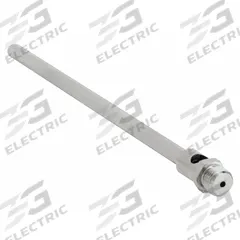 GUARDAIR Air Gun Nozzle: Steel, 3 in Extension Lg, 1/8 in Thread Size, Steel, Focused (MPN 18VNE003S). Key specifications — attr66384: Focused; attr66393: Steel; attr66401: Yes.