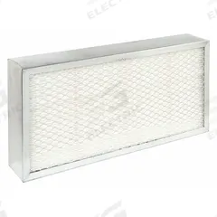 GRAINGER Minipleat Air Filter: 12 in x 24 in x 4 in, Fiberglass, Metal, No Header, MERV 11 (MPN 2GFP1). Key specifications — Brand: GRAINGER; Frame or Header Material: Metal; Media Material: Fiberglass.