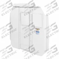 WEATHER GUARD Van Partition: Swing Open Door Panel, White, Steel, 68 3/4 in Overall Ht, Medium Roof (MPN 96311-3-01D). Key specifications — Color: White; Compatible Roof Type: Medium Roof; Brand: WEATHER GUARD; Compatible Make/Model: Ford Transit; Compatible Vehicle Type: Full-Size Vans.