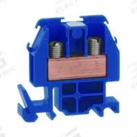 SQUARE D Terminal Block: DIN Rail Mounting Type, Box Lug Wire Termination, 2 Wire Terminals, 60 A (MPN 9080GRL6). Key specifications — Brand: SQUARE D; For Minimum Wire Size: 22 AWG.