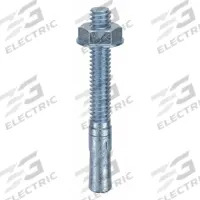 MKT FASTENING Wedge Anchor: 2 1/4 in Overall Lg, 1/4 in Dia, 1/4"-20 Thread Size, Steel, 100 PK (MPN 2514214). Key specifications — Brand: MKT FASTENING; Anchor Type: Wedge; Finish Type: Zinc Yellow.