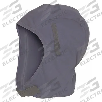 CONDOR Hard Hat Pad: Cotton, Ears/Head/Neck, Hook-and-Loop, Blue, Universal - Hard Hat Liners