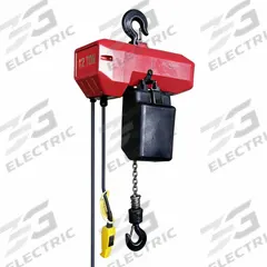 DAYTON Electric Chain Hoist: H4 - Heavy Duty, 115/230V AC, Hook Mounted - No Trolley, 1 Speeds (MPN 452R51). Key specifications — Brand: DAYTON; Includes: Chain Container; Operating Voltage: 115/230V AC; Headroom Clearance: 28 in - 30 in.