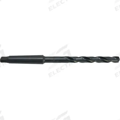 CLE-LINE Taper Shank Drill Bit: 1-5/32", 118° Point, Black Oxide HSS - High-Speed Steel Taper-Shank Drill Bits