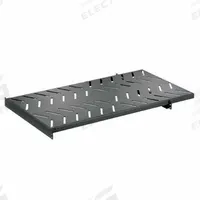 PANDUIT Rack Shelf: 1 u, 30 1/2 in Overall Dp, 1 3/4 in Overall Ht, 19 in Overall Wd, Black, Steel (MPN RSHLF). Key specifications — Brand: PANDUIT; Color: Black; Material: Steel.