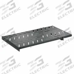 PANDUIT Rack Shelf: 1 u, 30 1/2 in Overall Dp, 1 3/4 in Overall Ht, 19 in Overall Wd, Black, Steel (MPN RSHLF). Key specifications — Brand: PANDUIT; Color: Black; Material: Steel.