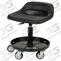 Rollar Seat: Heavy-Duty, Adjustable, 300 lb Max Load Capacity, 21.2 in Ht Range (MPN 57108). Key specifications — Frame Material: Steel; Seat Adjustability: Adjustable; Height Range: 21.2 in; Duty Rating: Heavy-Duty; Dimensions: 157.2 in x 21.2 in; Headrest Style: Cushion; Brand: AMERICAN FORGE & FOUNDRY.