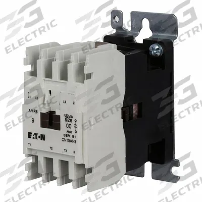 EATON Magnetic Contactor: Non-Reversing, 3 Poles, NEMA Size 00, 9 A - Non-Reversing NEMA Contactors
