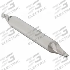 APPROVED VENDOR Ball End Mill: Carbide, Double End, 2 Flute, 1/32" Mill Dia, 1/16" LOC, 1-1/2" OAL (MPN 240-001001)