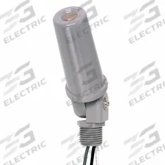 INTERMATIC Photocontrol: Thread Stem Photocell Mounting, 1/2 in Stem Dia, SPST, 208-277V AC (MPN K4253). Key specifications — Brand: INTERMATIC; Includes: Washer Gasket.