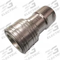 HANSEN Hydraulic Quick Connect Hose Coupling: 1/2 in Coupling Size, Steel, 27.25 lpm Max. Flow Rate (MPN HA0503100). Key specifications — Body Material: Steel; Thread Size: 1/2"-14; Brand: HANSEN.