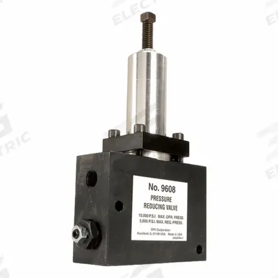 POWER TEAM Hydraulic Pressure Relief Valve: 5 gpm, 5,000 psi Max Set, Steel, Screwdriver - Inline Pressure Reducing Valves