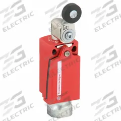 TELEMECANIQUE SENSORS Safety Interlock Switch: XCSD Series, 1NC/1NC/1NO, Roller Lever (MPN XCSD3718N12). Key specifications — Brand: TELEMECANIQUE SENSORS; Manufacturer Part Number: XCSD3718N12; Contact Form: 1NC/1NC/1NO; Series: XCSD; Terminal Connection Type: 1/2 in NPT Conduit.