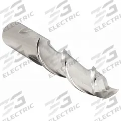 CLEVELAND Square End Mill: High Speed Steel, 2 Flute, 3/4" Mill Dia, 1-5/8" LOC, 3-7/8" OAL (MPN C41859)