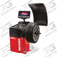 ROTARY LIFT R155 WHEEL BALANCER: LCD, Single-Phase Phase, 10 in Min Rim Dia, 30 in Max Rim Dia (MPN RWB355SB). Key specifications — Phase: Single-Phase; Compatible Vehicle Type: SUVs; Clamp Type: Quick Clamp; Display Type: LCD; Brand: ROTARY LIFT.