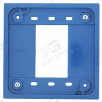 HUBBELL Adapter Plate: 1 and 2 Gang Device Boxes (MPN HBL4APBL). Key specifications — Brand: HUBBELL; Product Type: Adapter Plate; Compatible Product Type: 1 and 2 Gang Device Boxes.