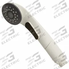 DANCO Kitchen Sprayer: Plastic, White, 8 in Overall Lg, 1/2" Connection Size, NPSM (MPN 9D00010415). Key specifications — Inlet Connection Type: NPSM; Brand: DANCO; Connection Size: 1/2"; Color/Finish: White; Material: Plastic; Product Type: Kitchen Sprayer.