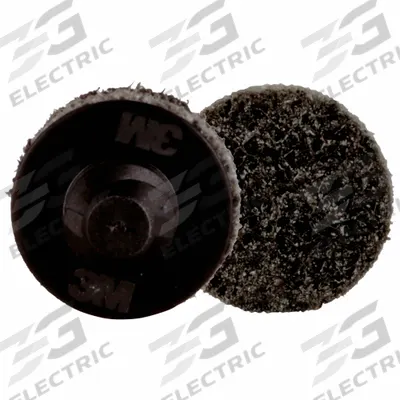 SCOTCH-BRITE Surface-Conditioning Disc: TR, 3/4 in Dia, Ceramic, Extra Coarse, PN-DR - Cool-Cutting Coating-Removal Discs for All Materials