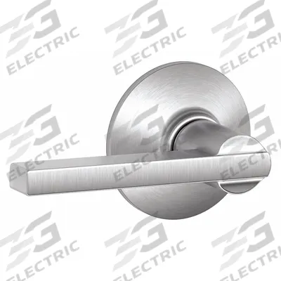 SCHLAGE Door Lockset: Passage Lever Locksets, Chrome