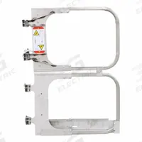 PS INDUSTRIES Full Height Ladder Safety Gate: Stainless Steel, For 20 in to 30 in Opening Wd, Adj (MPN LSGPSF-2030-304SW). Key specifications — Brand: PS INDUSTRIES; Includes Lock: No; Mounting Location: Flat Bar; For Opening Width: 20 in to 30 in; Gate Finish/Color: Unfinished Silver.
