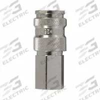 PARKER Quick Connect Socket: 1/4 in Body Size, 1/4 in Hose Fitting Size, Ball, Includes Valve (MPN 25KAIN13MPN). Key specifications — Brand: PARKER; Includes Valve: Yes; Thread Size: 1/4"-18; Coupling Locking Type: Ball.
