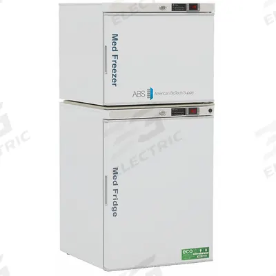 AMERICAN BIOTECH SUPPLY Laboratory Refrigerator and Freezer: 5.2 cu ft Refrigerator Capacity - Pharmacy Refrigerator-Freezers