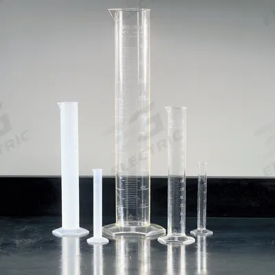 APPROVED VENDOR Graduated Cylinder Kit: Polypropylene, 1 L_50 mL_100 mL_250 mL_500 mL - Plastic Graduated Cylinder Sets