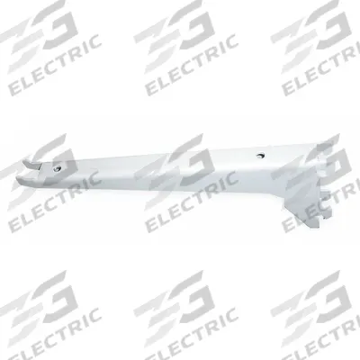 APPROVED VENDOR Shelving Bracket: Double, 3/4 in x 10 5/8 in x 3 9/16 in, Powder Coated - Brackets for Slotted-Standard Shelving
