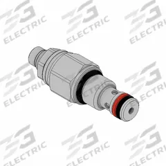 PARKER Pressure Relief Valve: Steel, Screw-In, Screw Adjustment, Two-Way, C04-2 Valve Cavity Size (MPN RDH042S30). Key specifications — attr1012059: RDH042S30; attr1250696: RDH042; attr1011660: Polyurethane; attr1011632: Screw; attr1011634: Steel; attr1011635: PARKER; attr1011636: Steel; attr1011647: 0.5625.