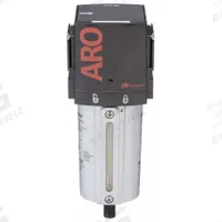 ARO Compressed Air Filter: Particulate, 3/8 in NPT, 5 micron, 156 cfm, 250 psi Max Op Pressure, 2000 (MPN F35331-410). Key specifications — attr110055: 2000; attr110008: ARO.