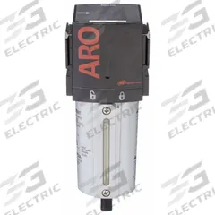 ARO Compressed Air Filter: Particulate, 3/8 in NPT, 5 micron, 156 cfm, 250 psi Max Op Pressure, 2000 (MPN F35331-410). Key specifications — attr110055: 2000; attr110008: ARO.