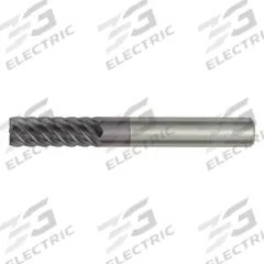 WIDIA HANITA Corner Radius End Mill: Carbide, AlTiN Coated, 6 Flute, 6 mm Mill Dia, 15 mm LOC (MPN D61806002RJ)