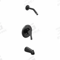 CFG Tub and Shower Faucet: T58913, 1.75 gpm Fixed Showerhead Flow Rate, Black (MPN T58913NHBL). Key specifications — Series: T58913.