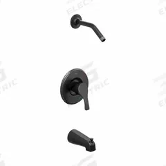 CFG Tub and Shower Faucet: T58913, 1.75 gpm Fixed Showerhead Flow Rate, Black (MPN T58913NHBL). Key specifications — Series: T58913.